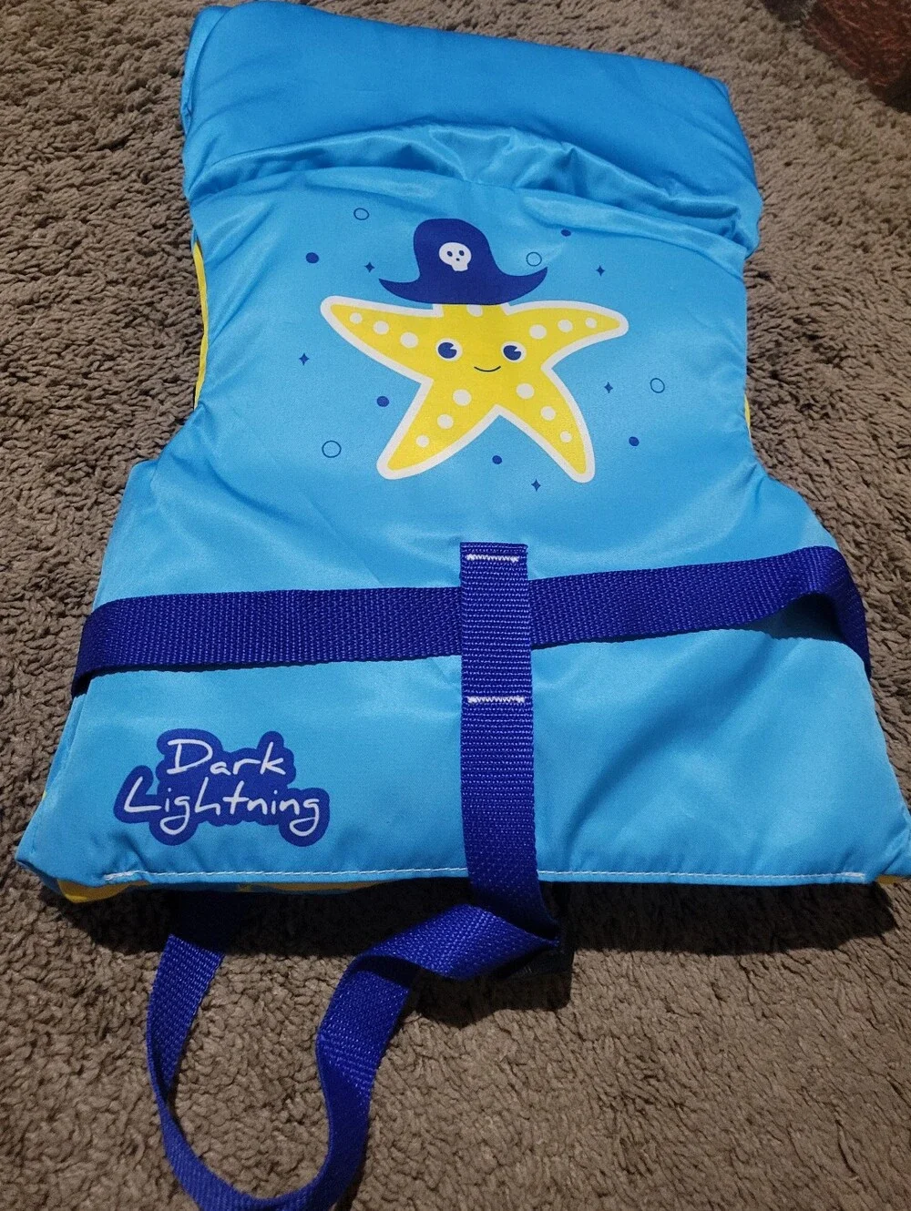 Kids Blue Star Swim Vest